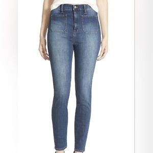 Madewell High Waisted Sailor Skinny Jeans
